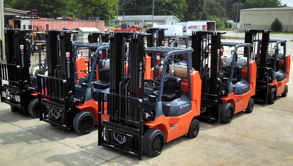 Forklift Dealer Servicing Mattoon Il Bahrns Toyotalift